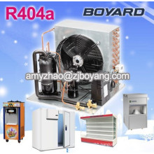 boyard Commercial refrigerator display cabinet with refrigeration compressor condensing unit